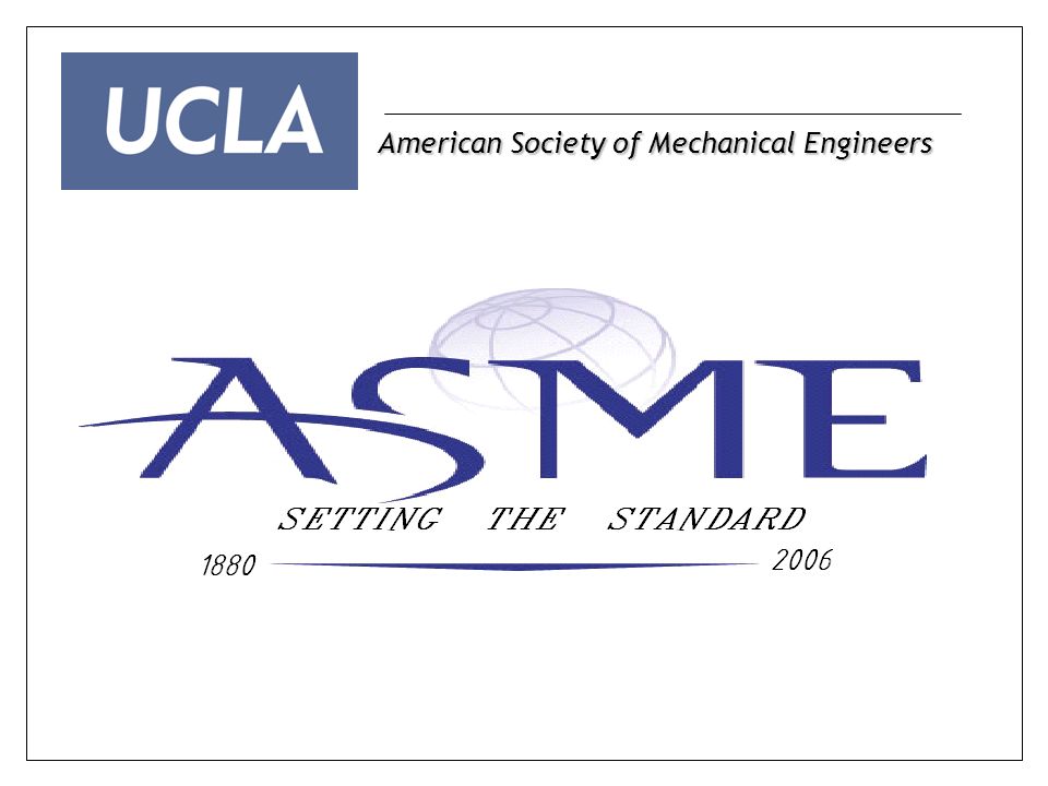 American Society of Mechanical Engineers
