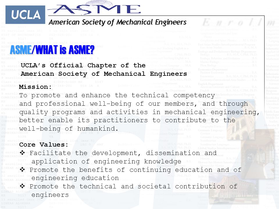 ASME/WHAT is ASME.