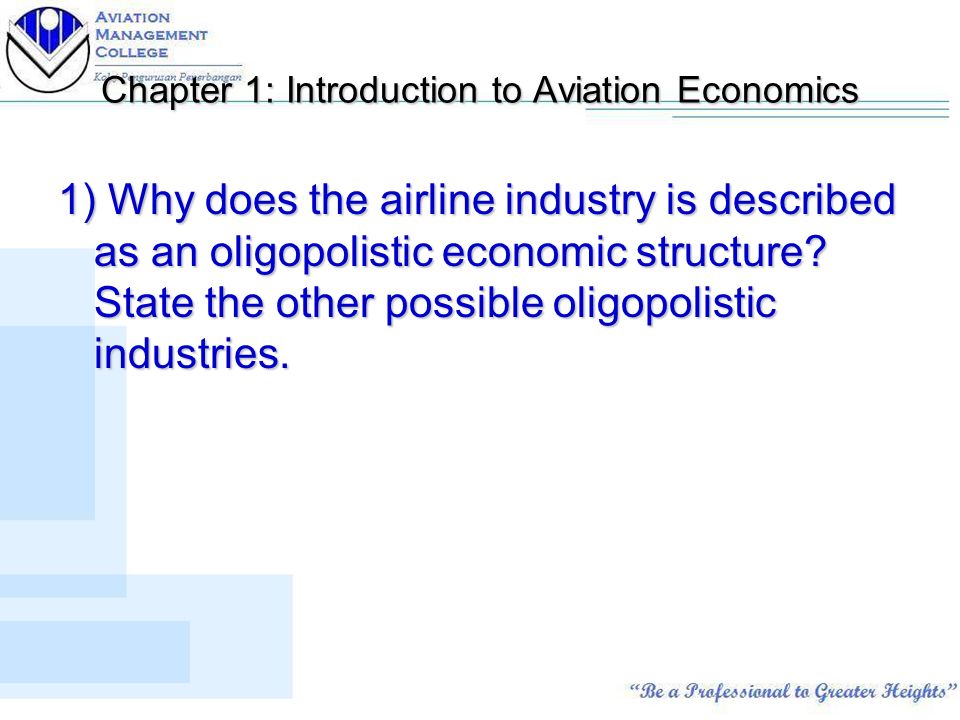 Ave Final Exam Final Exam Preparation Questions Essay Format Chapter Introduction To Aviation Economics Why Does The Airline Industry Is Described
