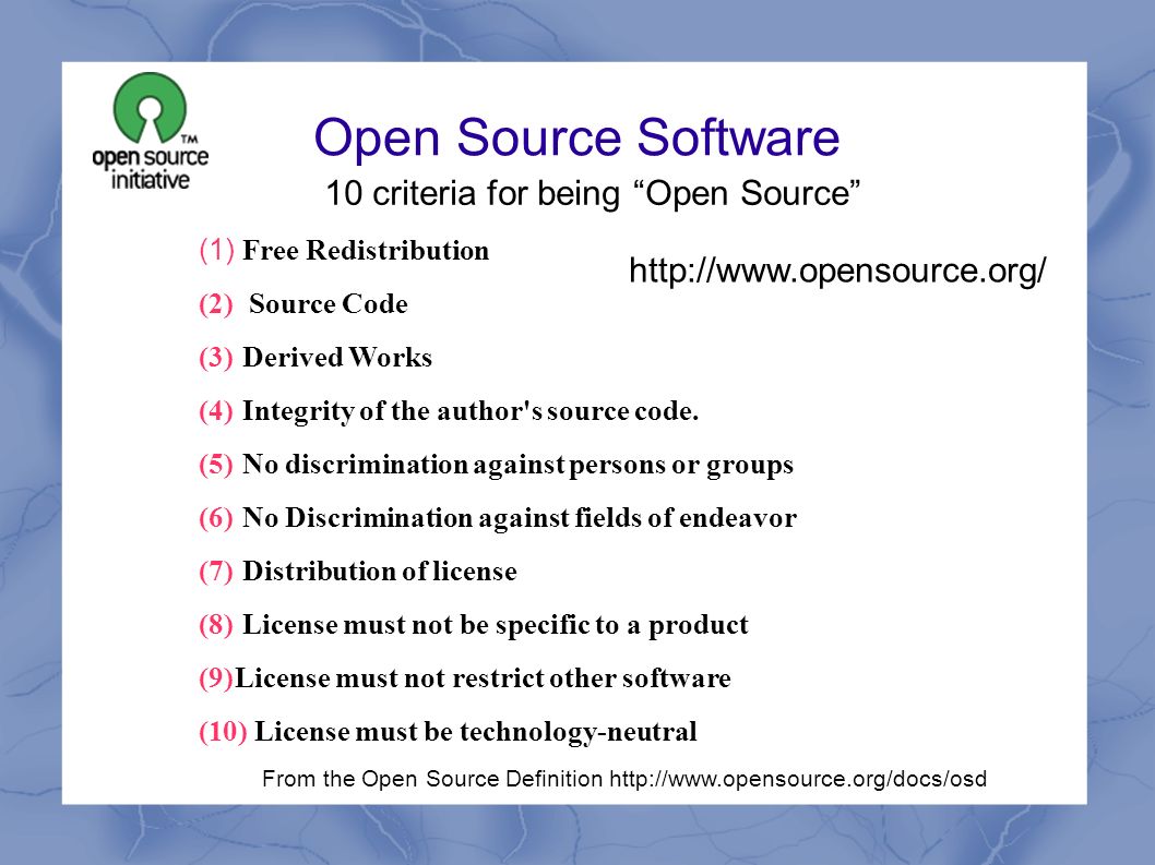 a basic introduction to free and open source software presented by