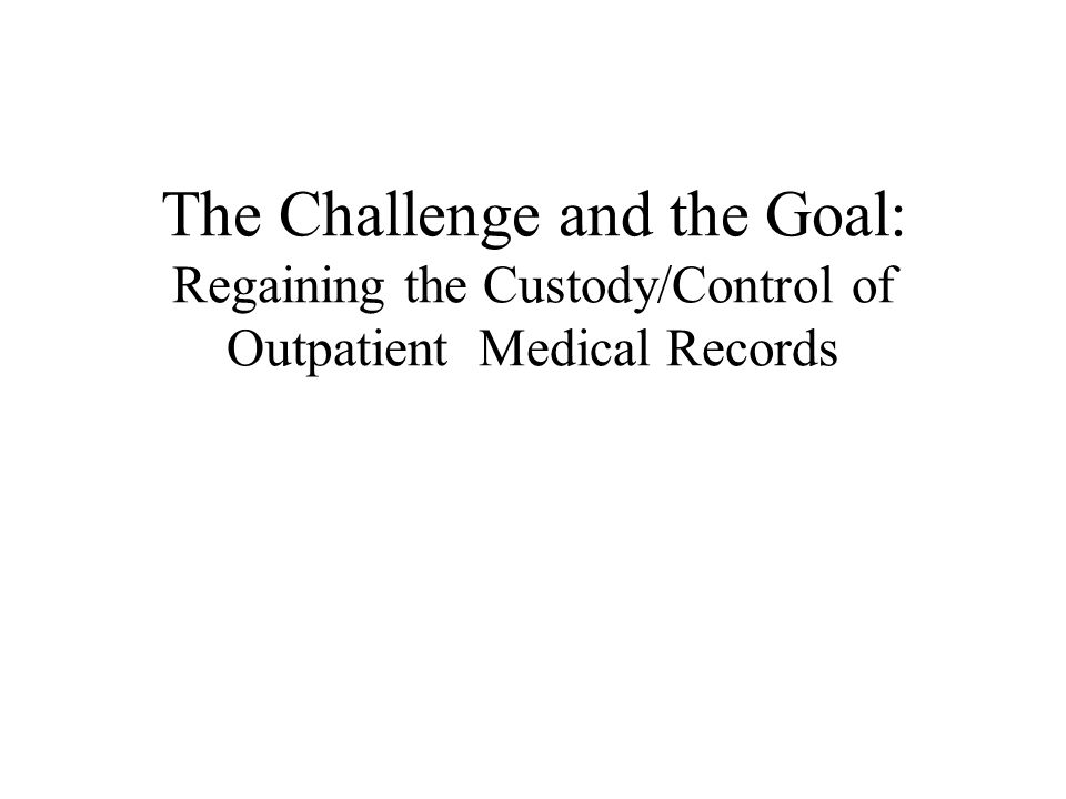 the challenge and the