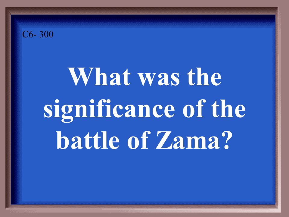 Category #6 $200 Question C Answer