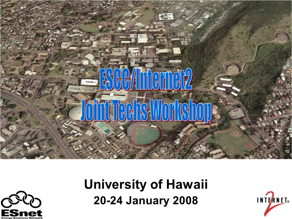 University of Hawaii January 2008