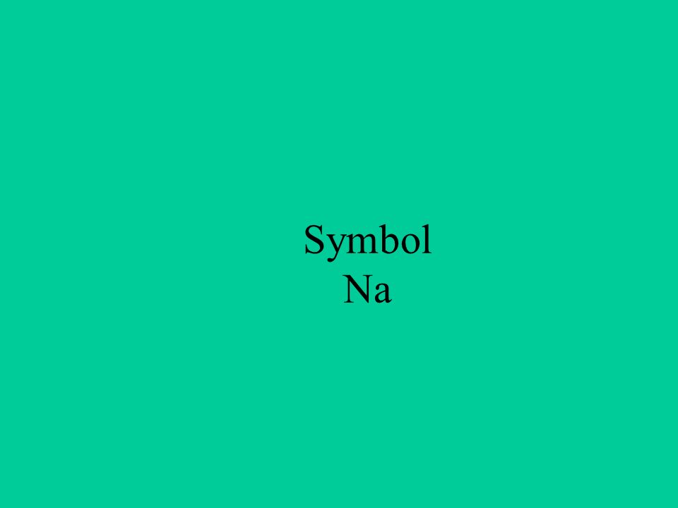 Symbol Na
