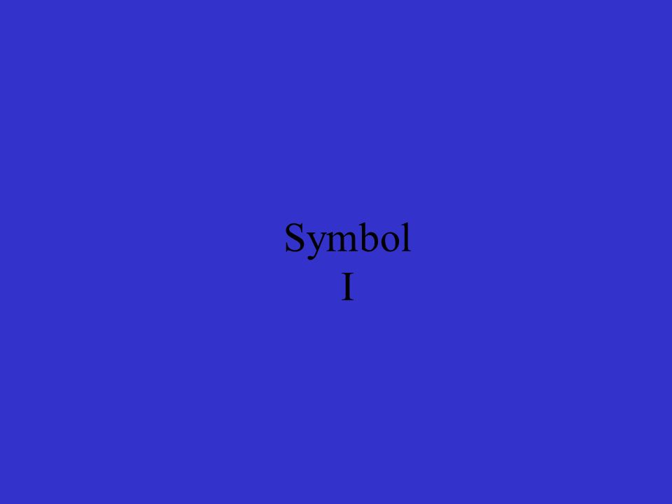 Symbol I