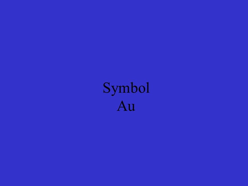 Symbol Au
