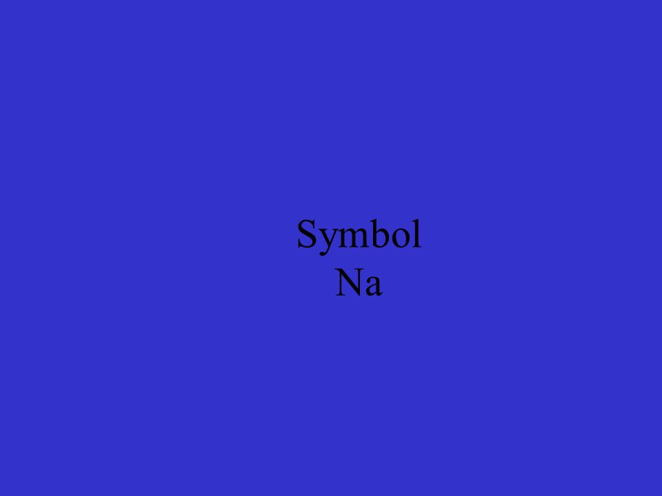 Symbol Na