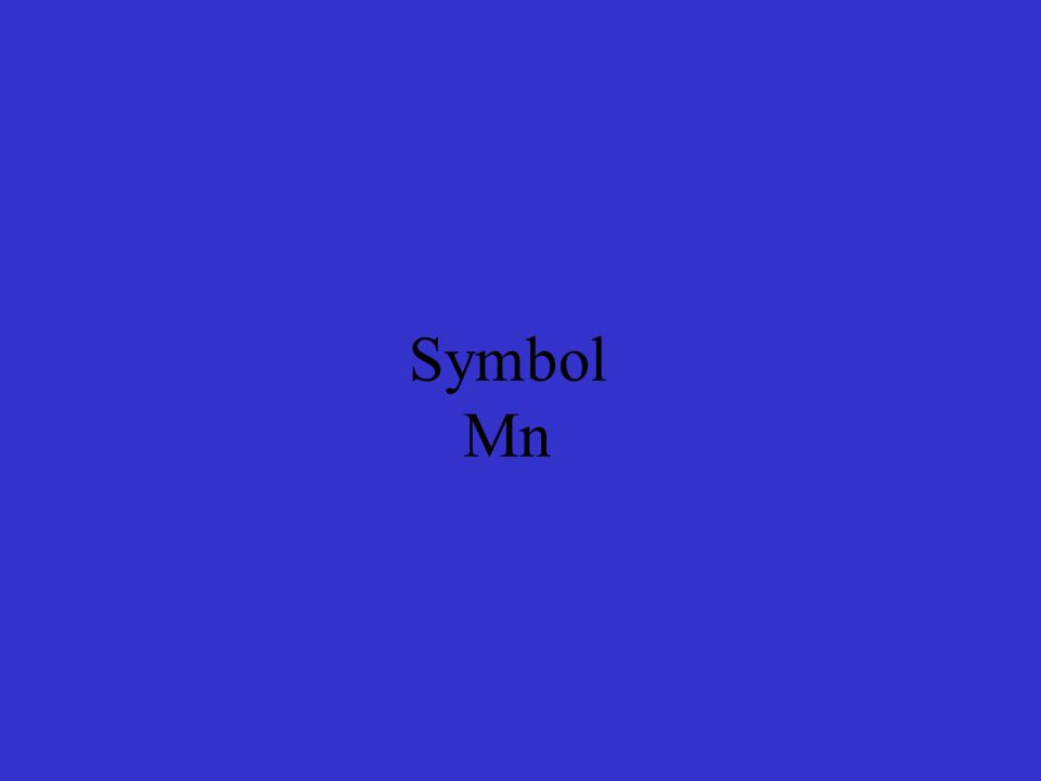 Symbol Mn