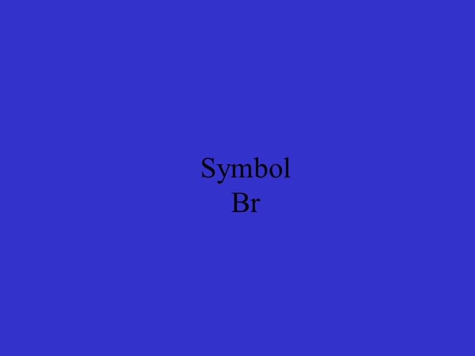 Symbol Br
