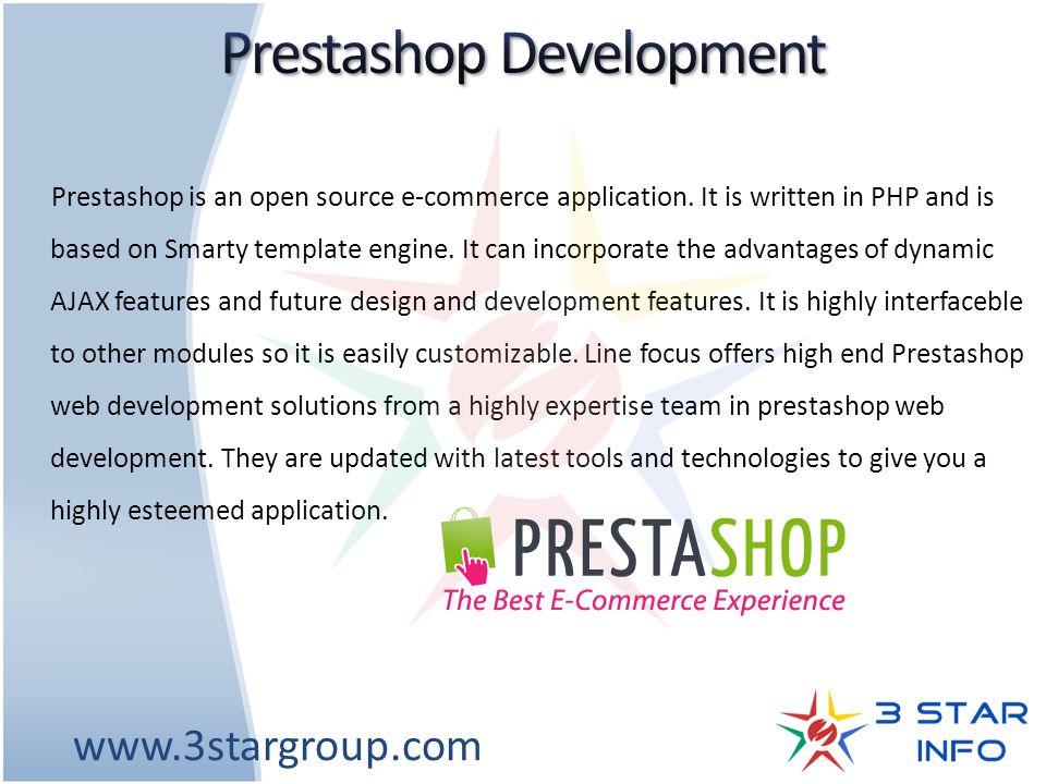 Prestashop is an open source e-commerce application.