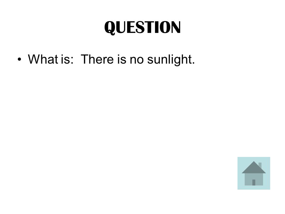 ANSWER This is the reason why photosynthesis cannot happen at night.
