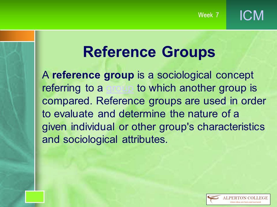 What Is a Reference Group in Sociology?