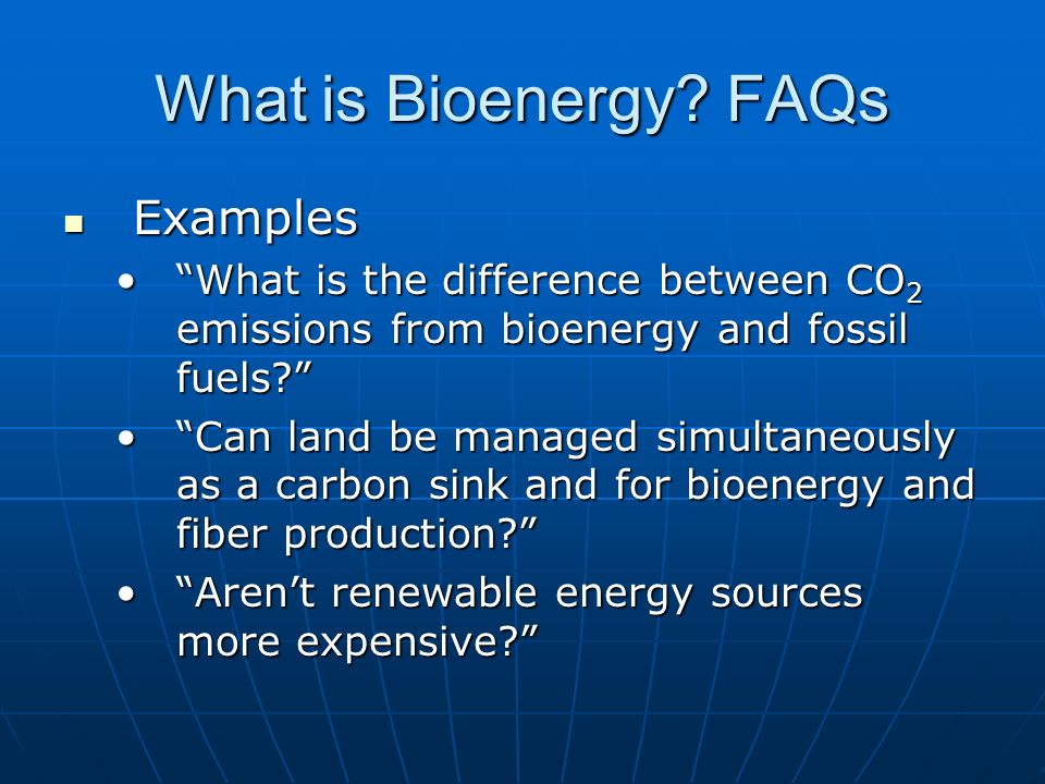 Bioenergy Policy Education Resources National Public Policy Education ...