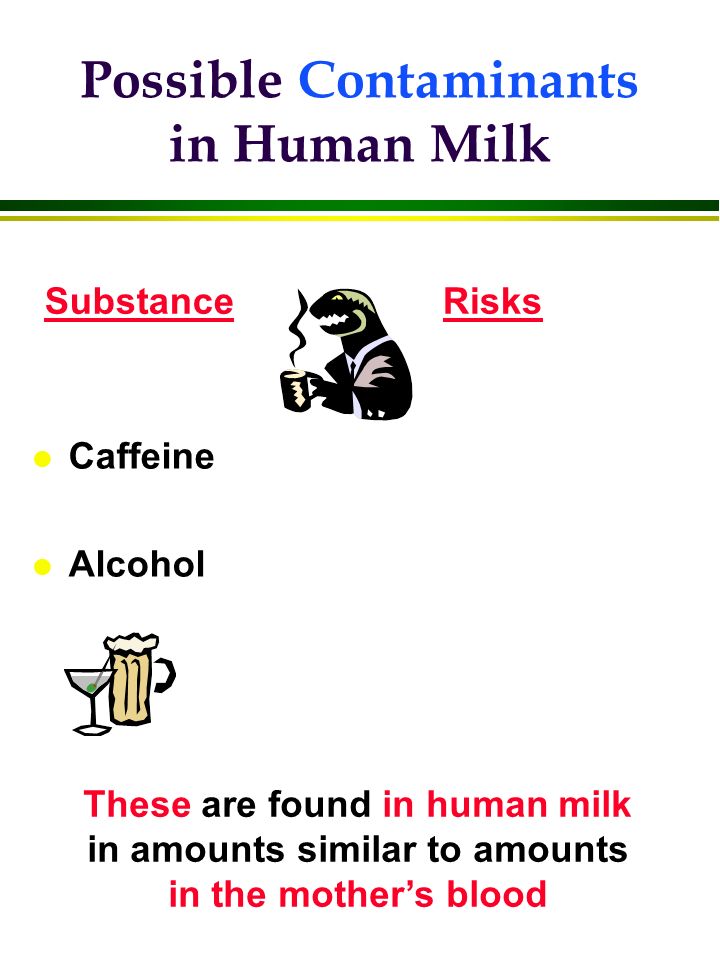 human breast milk contaminants I am no good at sex