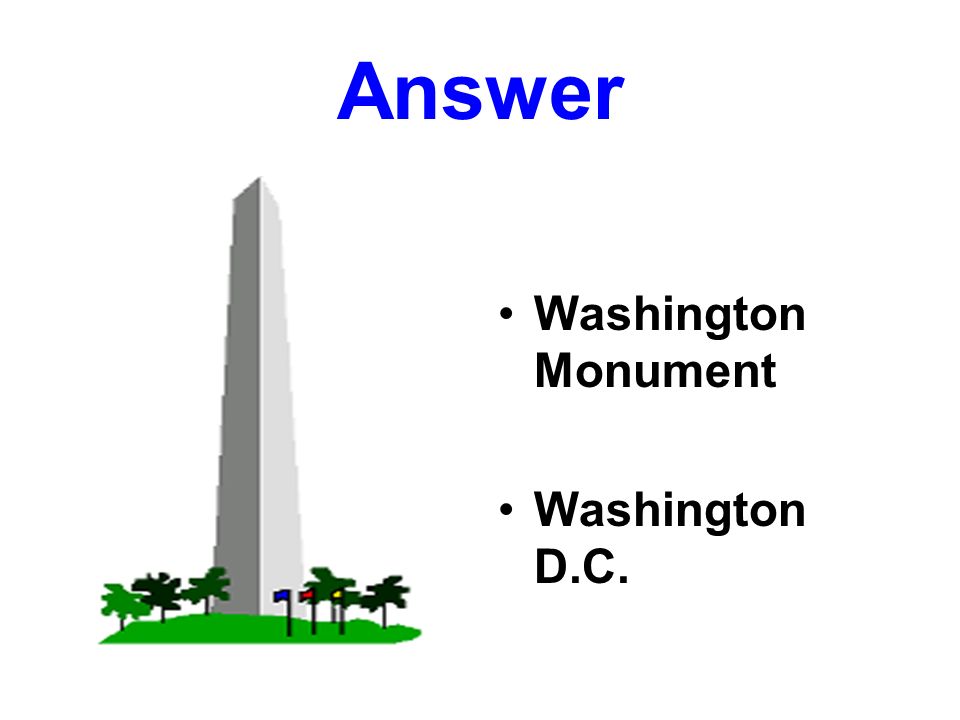Quiz What monument was built in honor of his memory Where is this monument