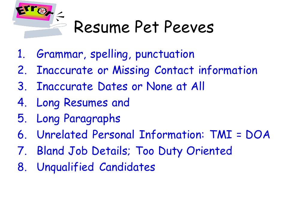 resumes that work what where to start how why s to writing