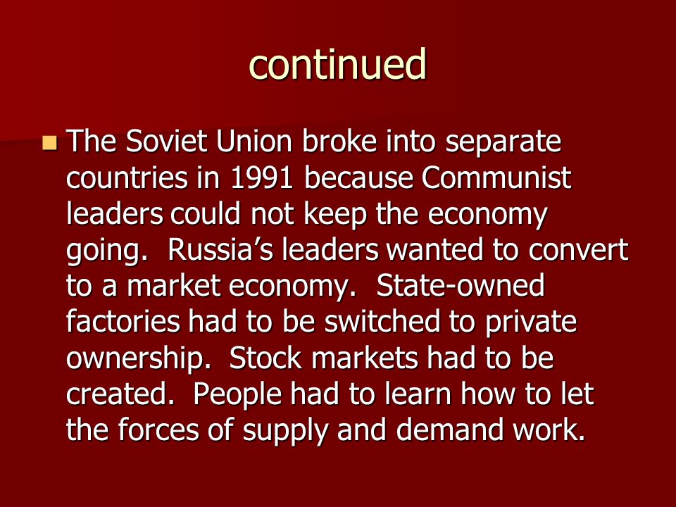 Chapter 26 3 Economies In Transition The Transition From A Command Economy Today Many Nations Are Changing From One Type Of Economy To Another Some Ppt Download Chapter 26 3 Economies In Transition The Transition From A Command Economy Today Many Nations Are Changing From One Type Of Economy To Another Some Ppt Download