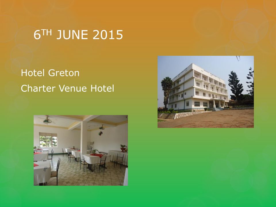 5 TH JUNE 2015 Official Launch of the Vocational School