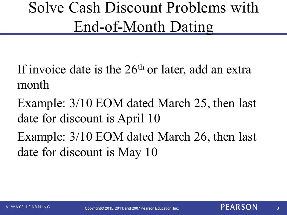 EOM dating