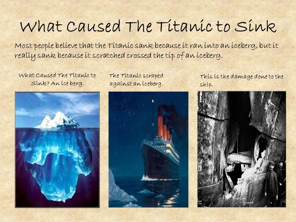 The Sinking Of The Titanic By Lily Lorenz The Captain Of