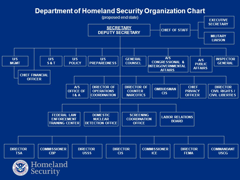 Dhs Organization Chart