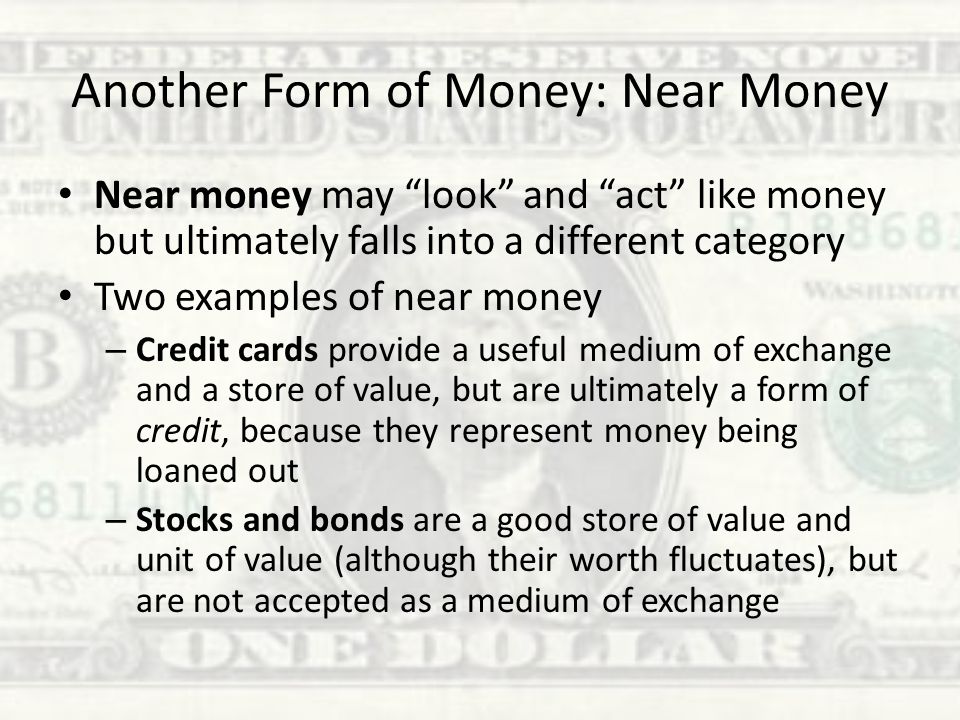Near Money - Definition, Examples, Importance