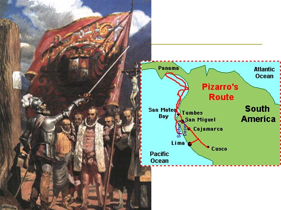 Francisco Pizarro  Conquered Incan Empire
