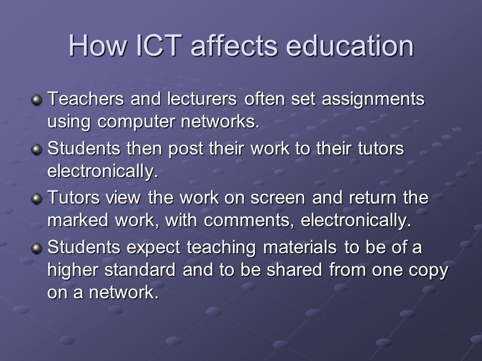 Effects of ICT on Individuals, Business and Society. - ppt download