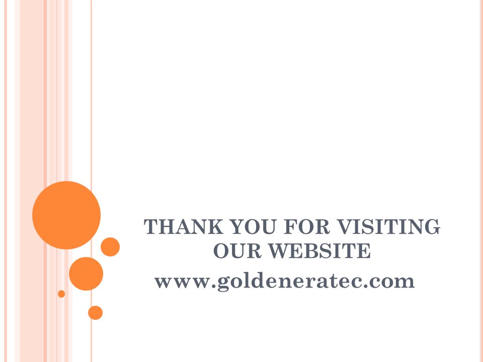 THANK YOU FOR VISITING OUR WEBSITE