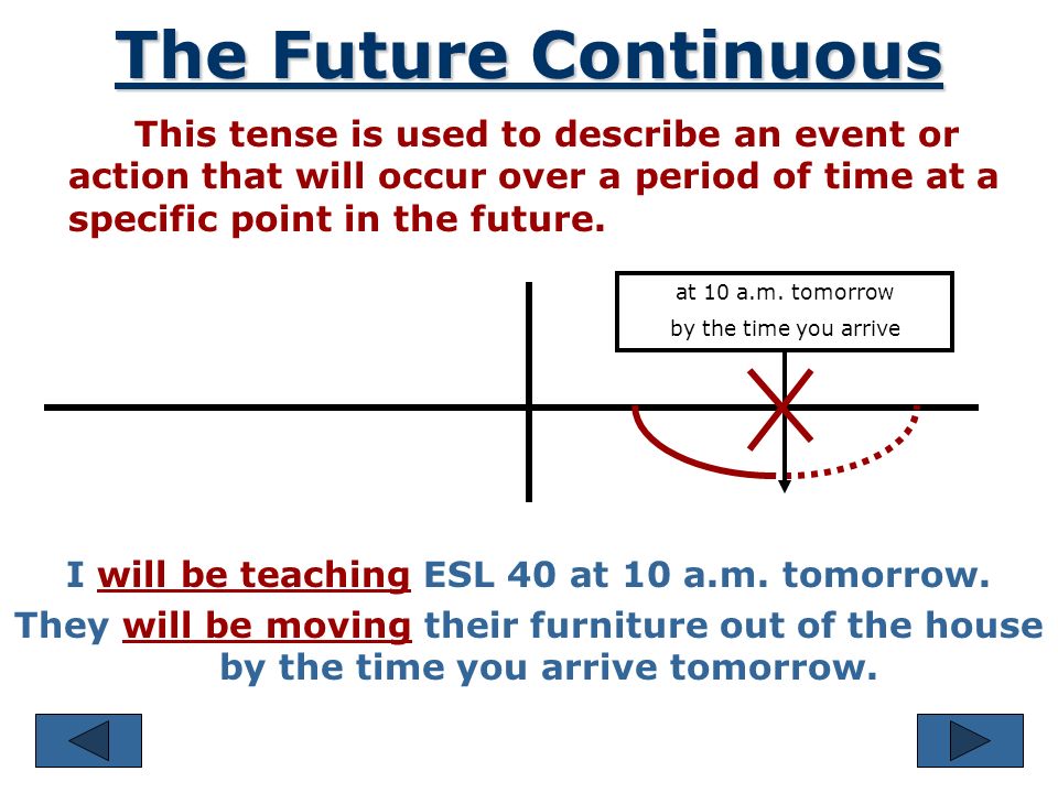 The Future The simple present and present continuous are also used to express future time.