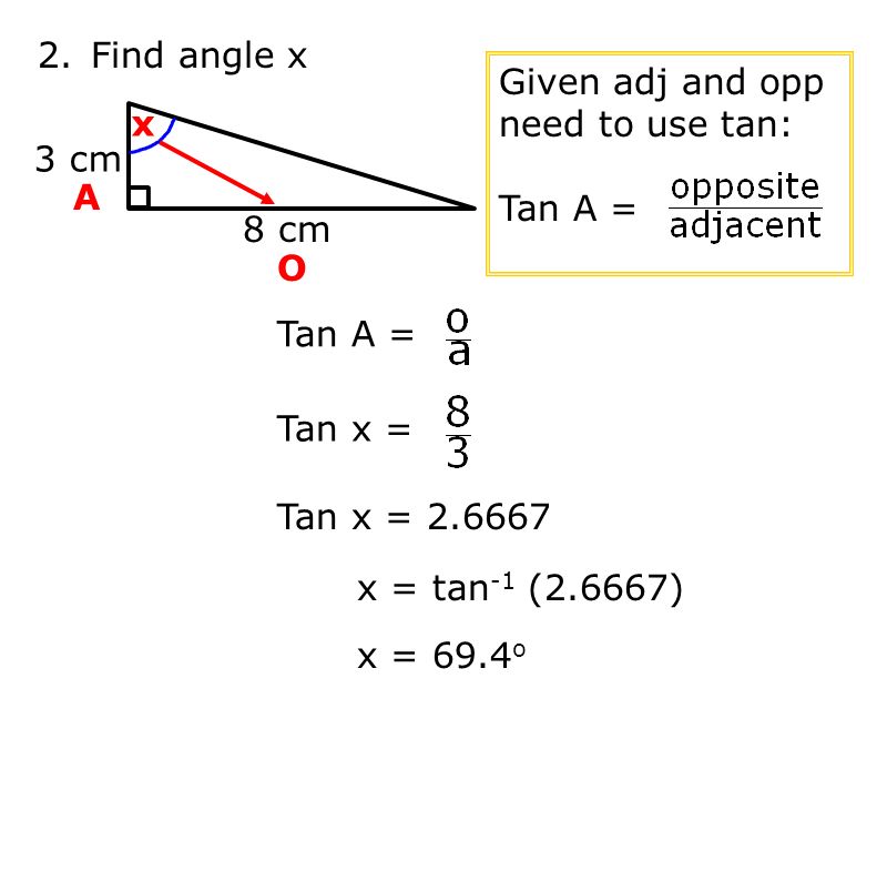 Find angle x2.