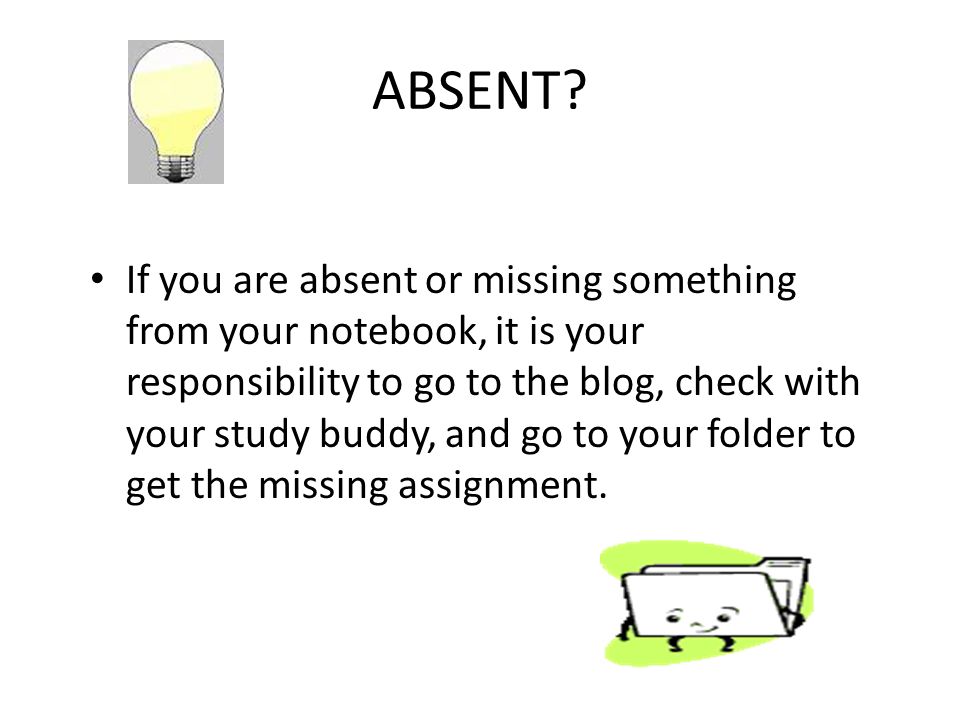 ABSENT.