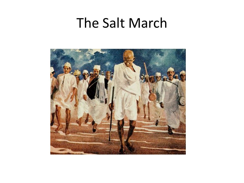 The Salt March
