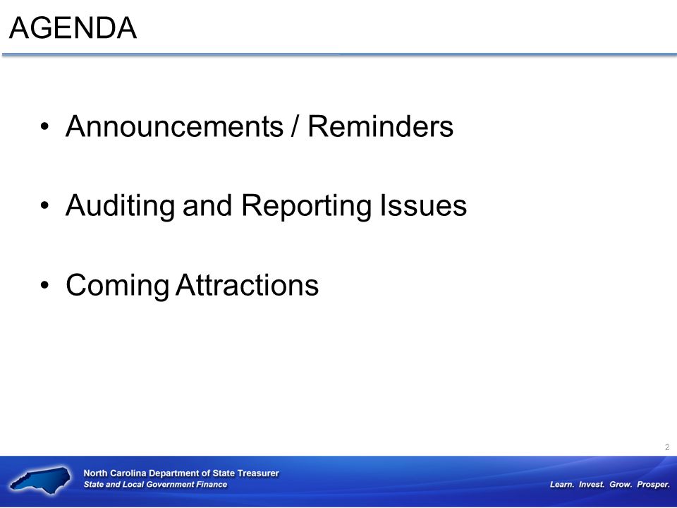 LGC UPDATE 2012 NCGFOA Summer Conference Sharon Edmundson 7/16/ ppt