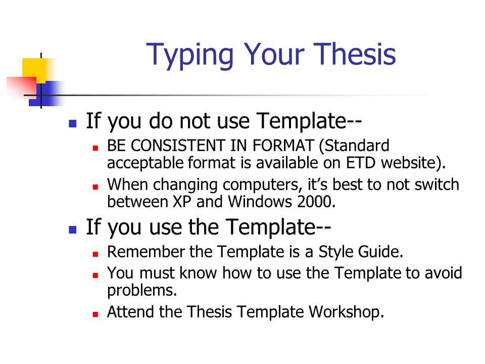 Using framemaker for a phd thesis guidelines