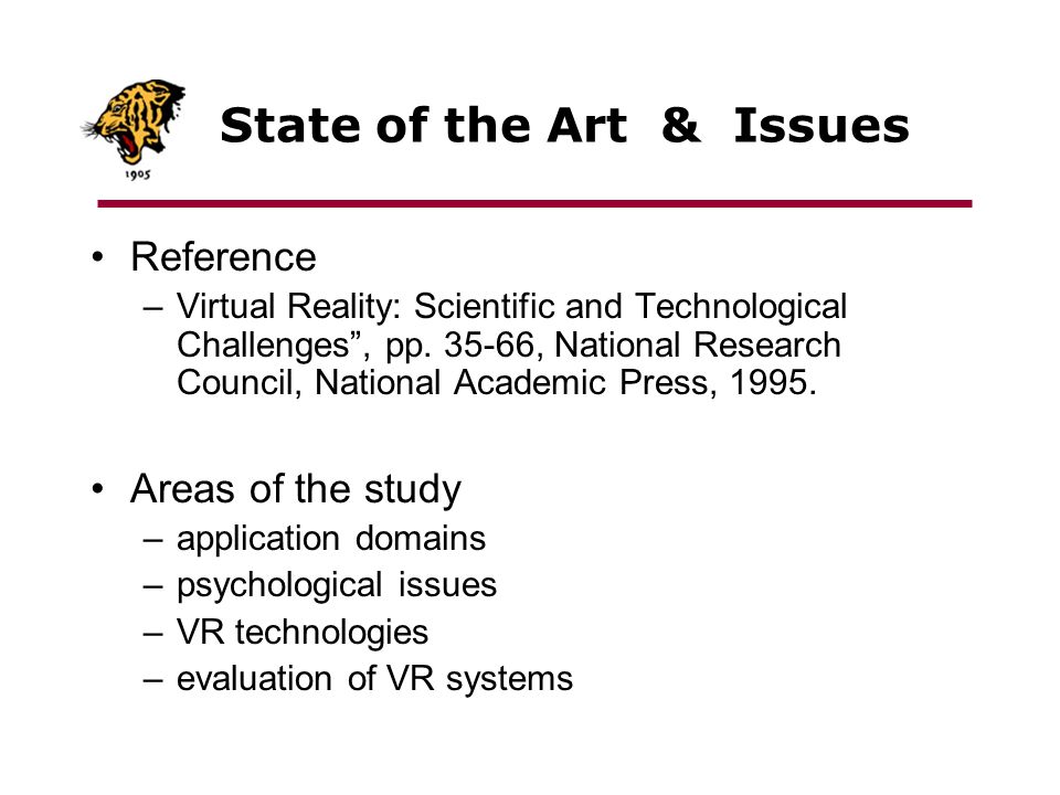 Virtual reality: scientific and technological challenges
