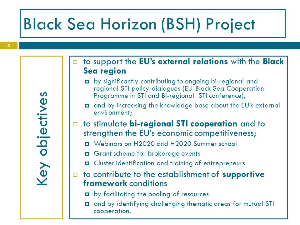 HORIZON 2020 MSCA INDIVIDUAL FELLOWSHIPS The project BLACK SEA HORIZON has received funding from Horizon 2020, the EU Framework... 