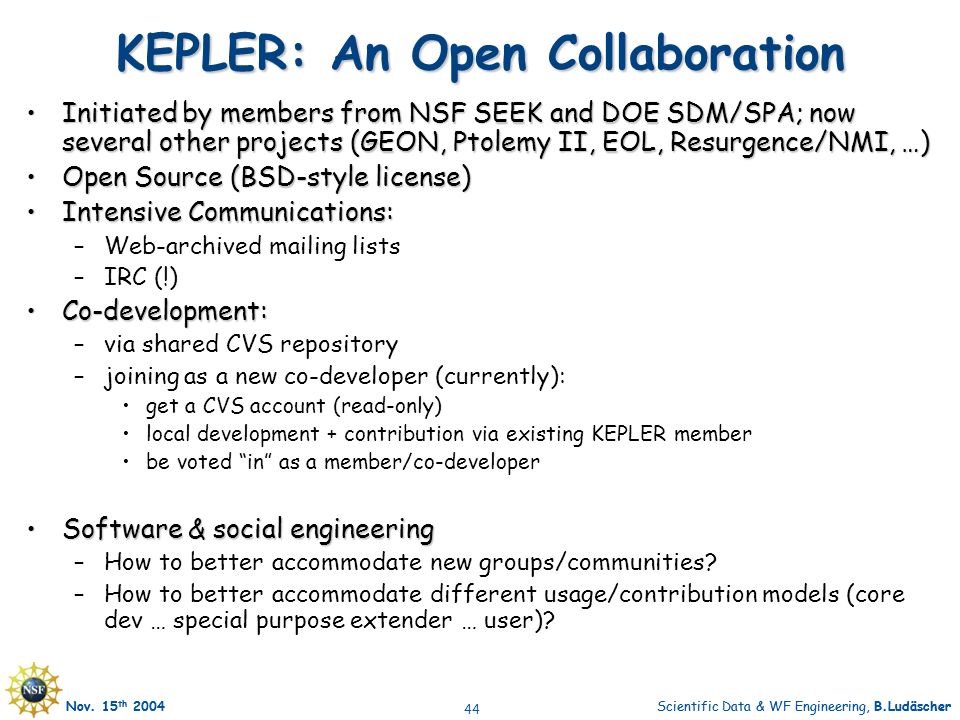 scientific data workflow engineering preliminary notes from the