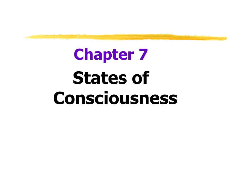 7 states of consciousness