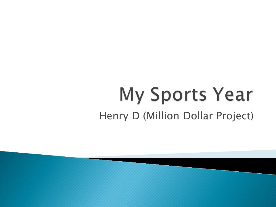 Henry D (Million Dollar Project)