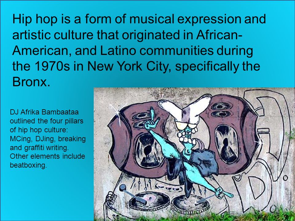 hip hop culture today Hip hop a culture an expression a