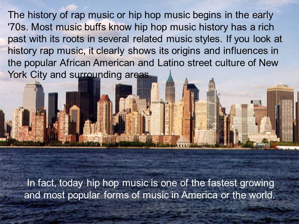 the evolution of rap music in the united states
