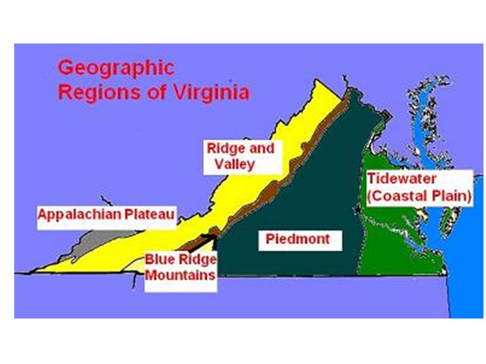 Map Of Colonial Virginia Fall Line The Natural Border Between The