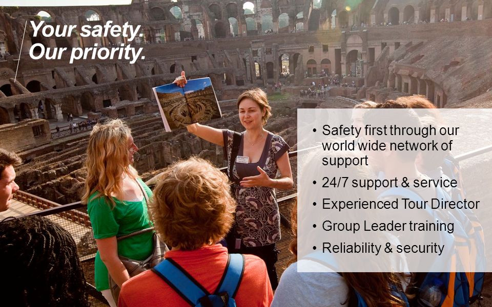 Your safety. Our priority.