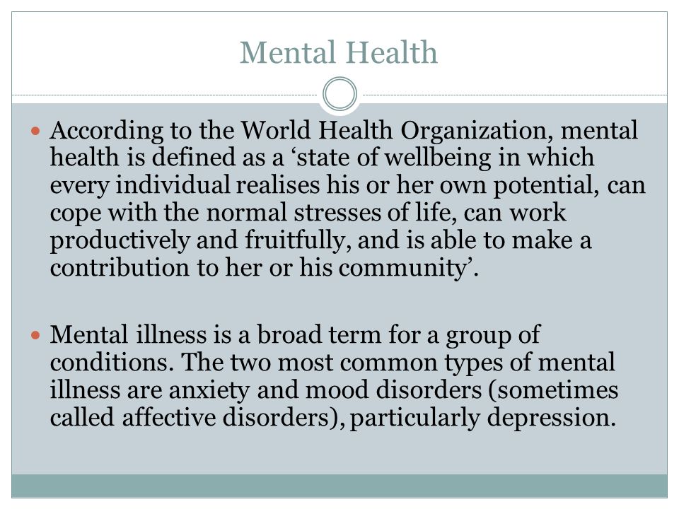 The Most Important Elements Of mental health help