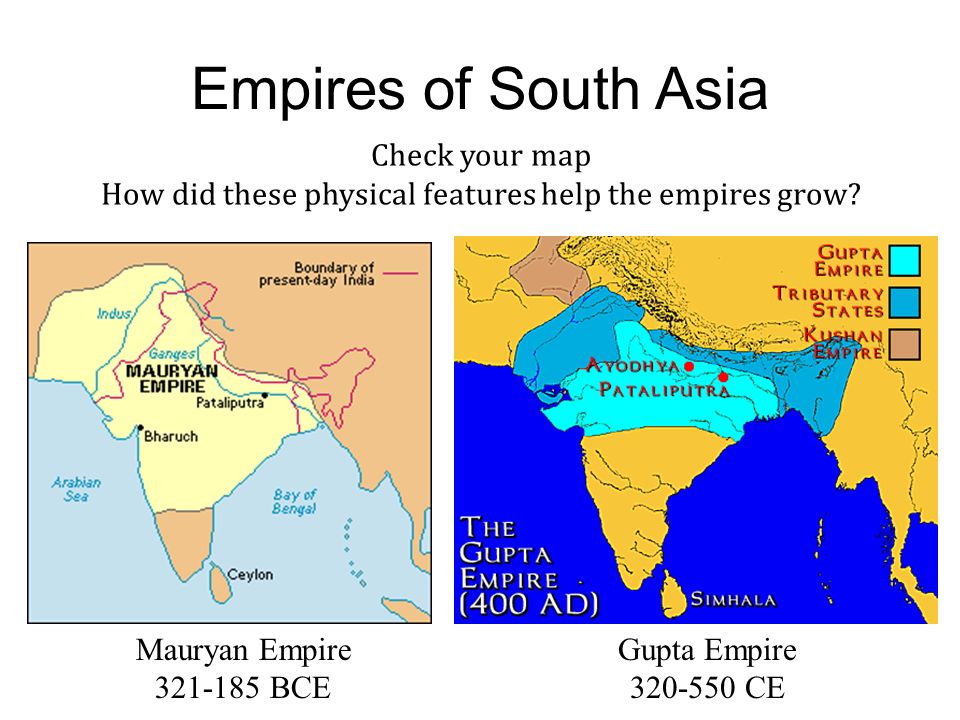 boundaries of mauryan empire