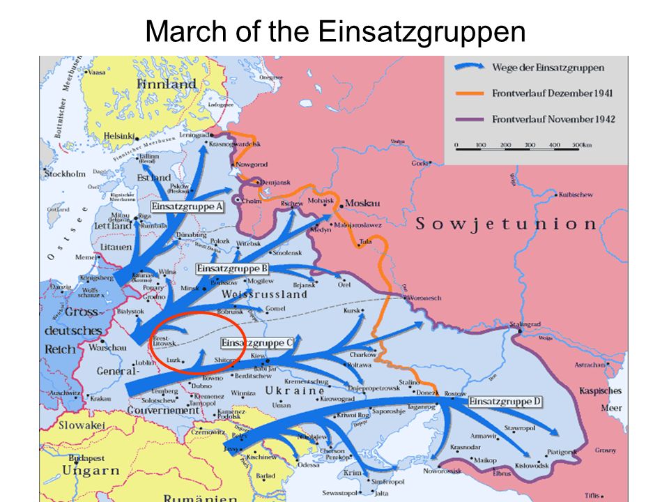 March of the Einsatzgruppen