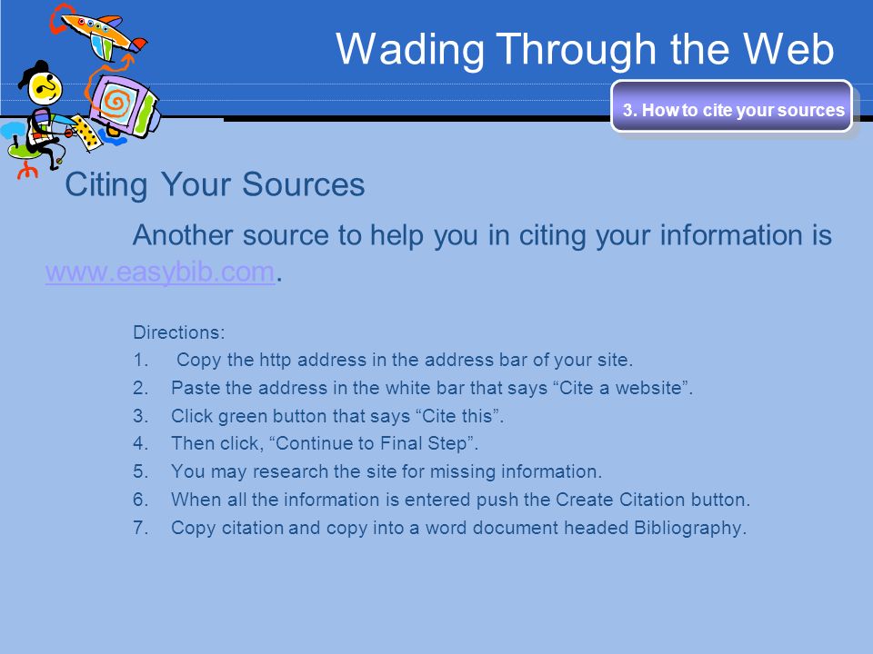 Wading Through the Web 3.