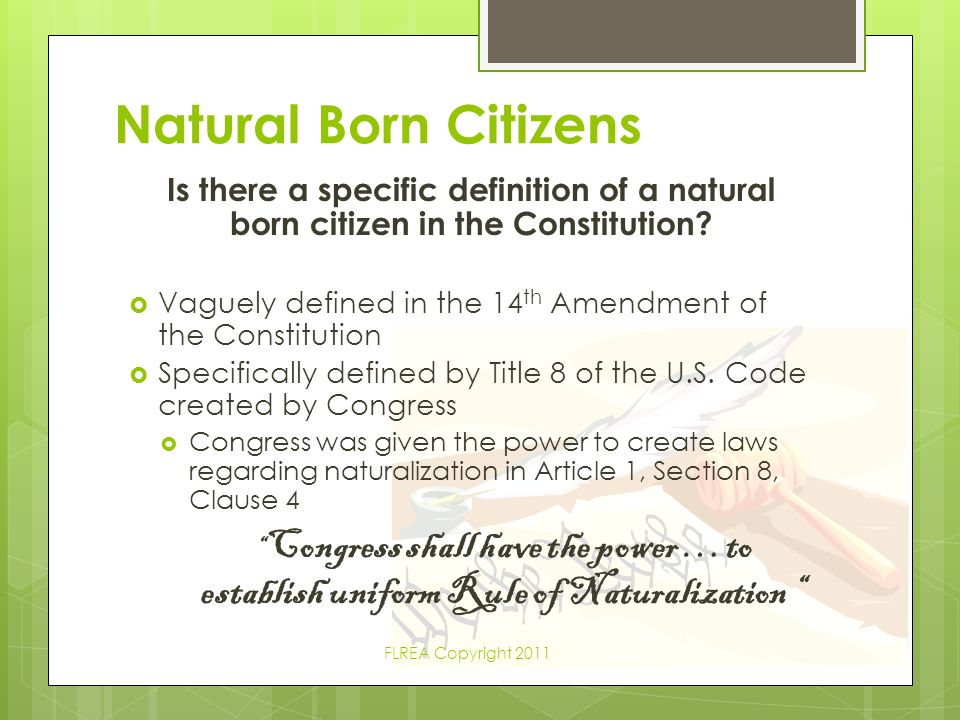 Who is a citizen? How do we determine who is a citizen of the United States?  The Florida Law Related Education Association, Inc. © ppt download