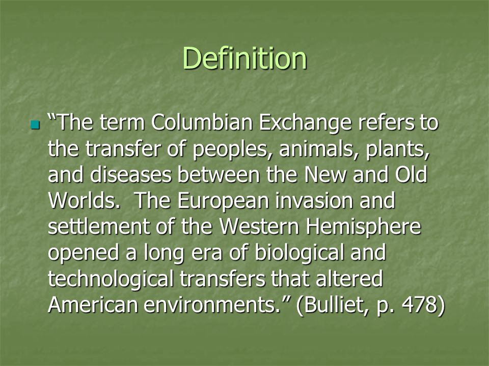 12+ Columbian Exchange World History Pics